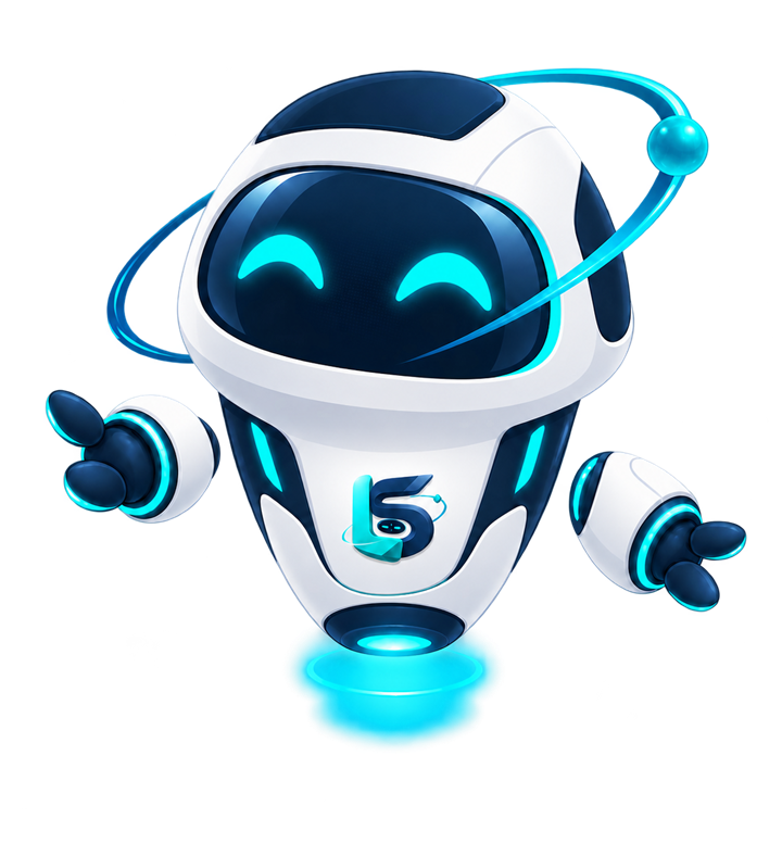 Robot insignia oficial de LSInnovations